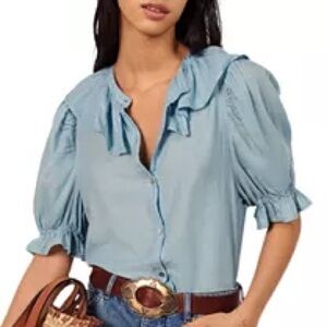 Tamaris Shirt in Turquoise